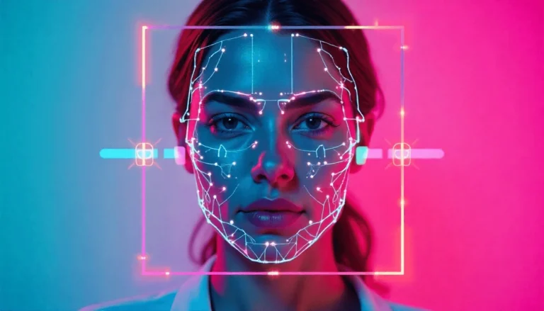 Ai face structure portrait